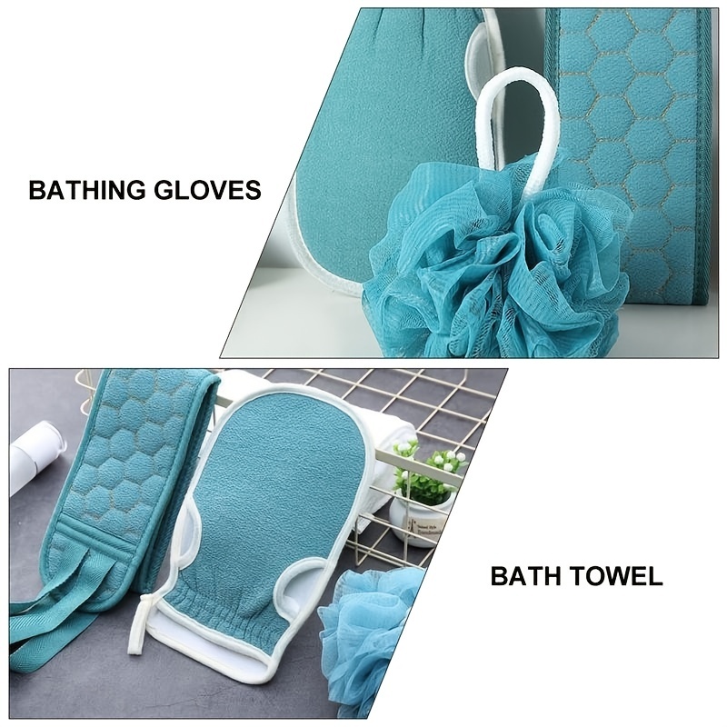 Home Bathroom Cleaning Machine - 3Pcs/Set Body Cleaning Washcloth Bathroom Shower