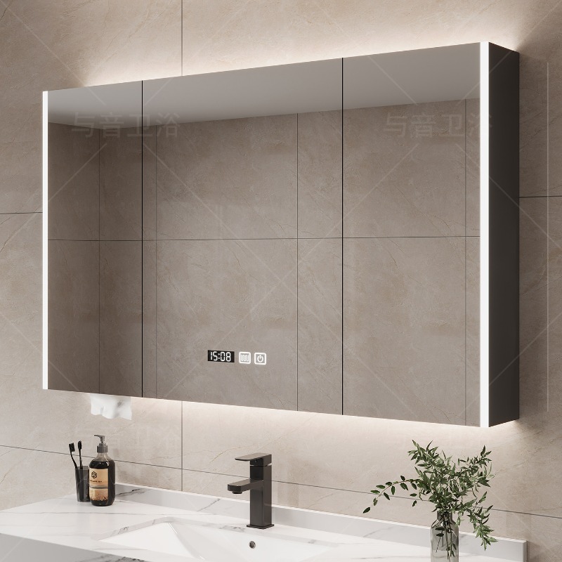 Home Bathroom Organizer - Over Accessories Bathroom Cabinet Shelves Mirror
