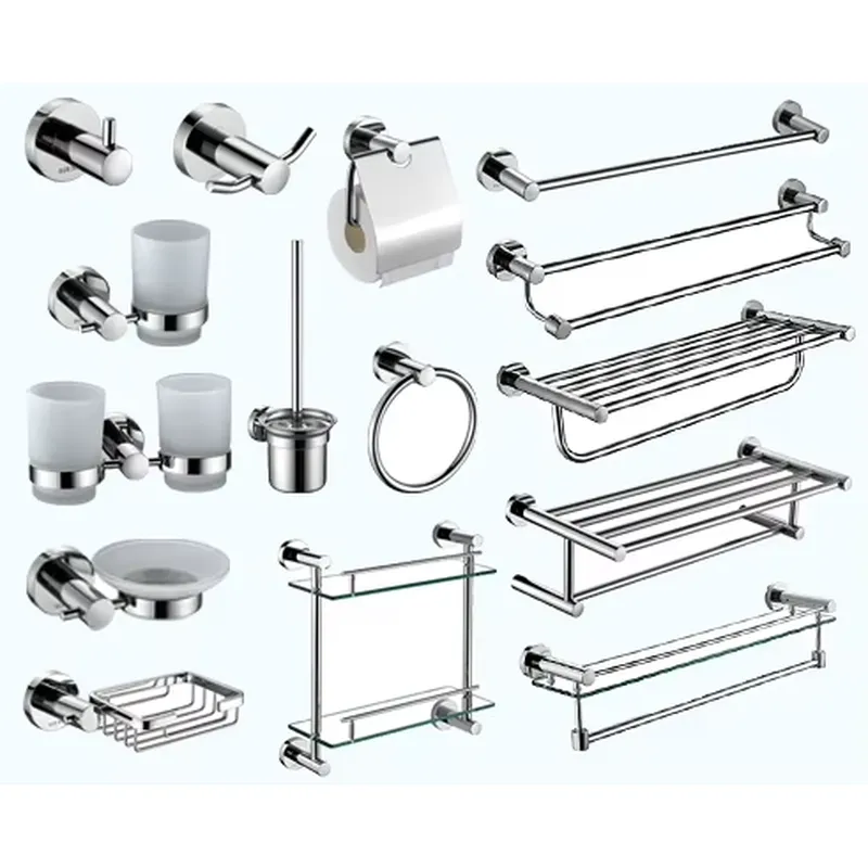 Home Hardware Bathroom Accessories - High Quality Bathroom Accessories Set SUS304