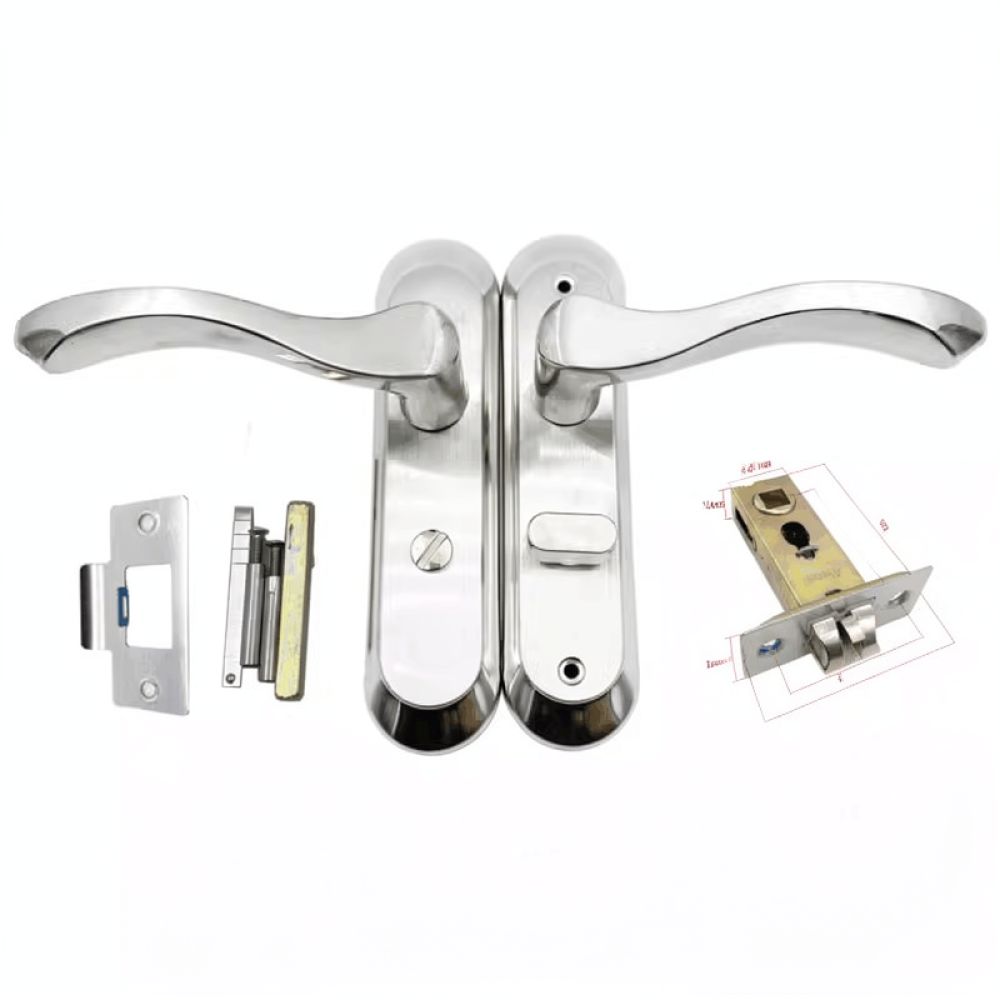 Home Hardware Bathroom Accessories - Interior Door Privacy Lock Stainless Steel
