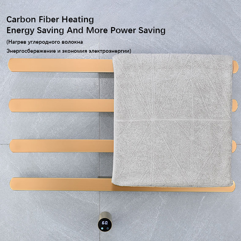 Brushed Gold Bathroom Towel Wa - đánh giá và giá Towel Warmer Electric