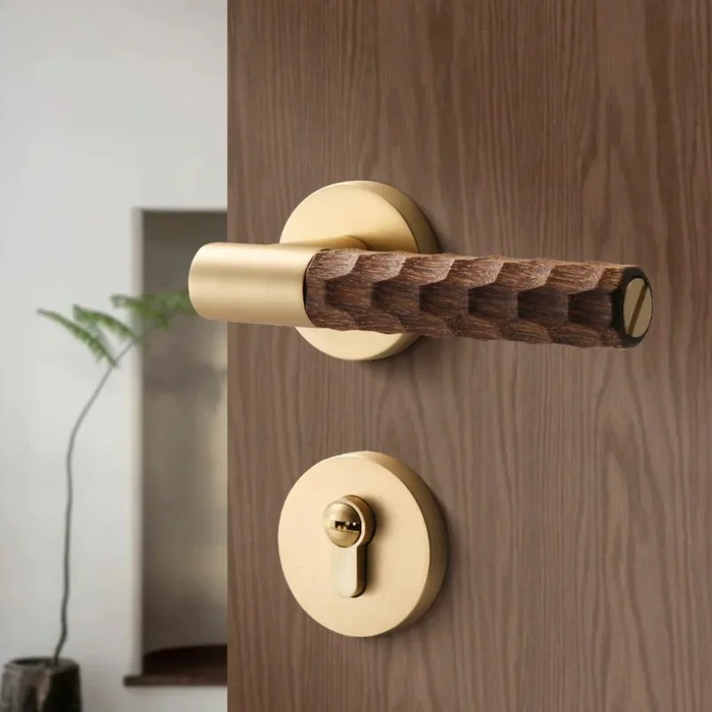 Wooden Door Handle Zinc Silent - đánh giá và giá Home Hardware Bathroom Accessories
