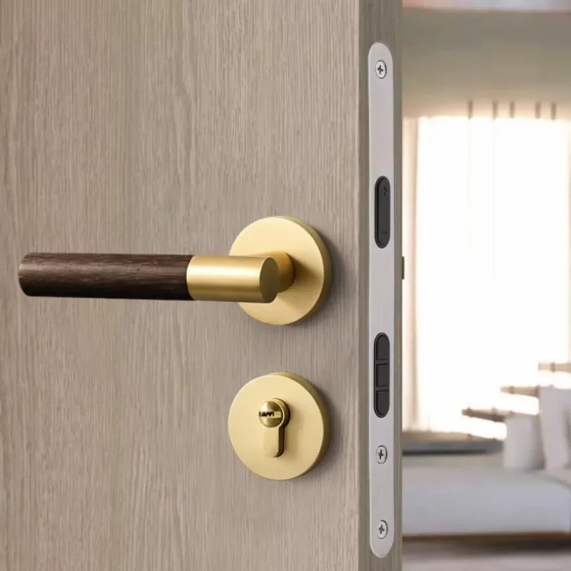 Wooden Door Handle Zinc Silent - đánh giá và giá Home Hardware Bathroom Accessories