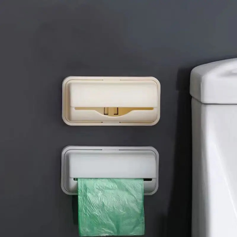 1/2/3/4Pcs Wall-Mounted Trash  - đánh giá và giá Home Bathroom Organizer