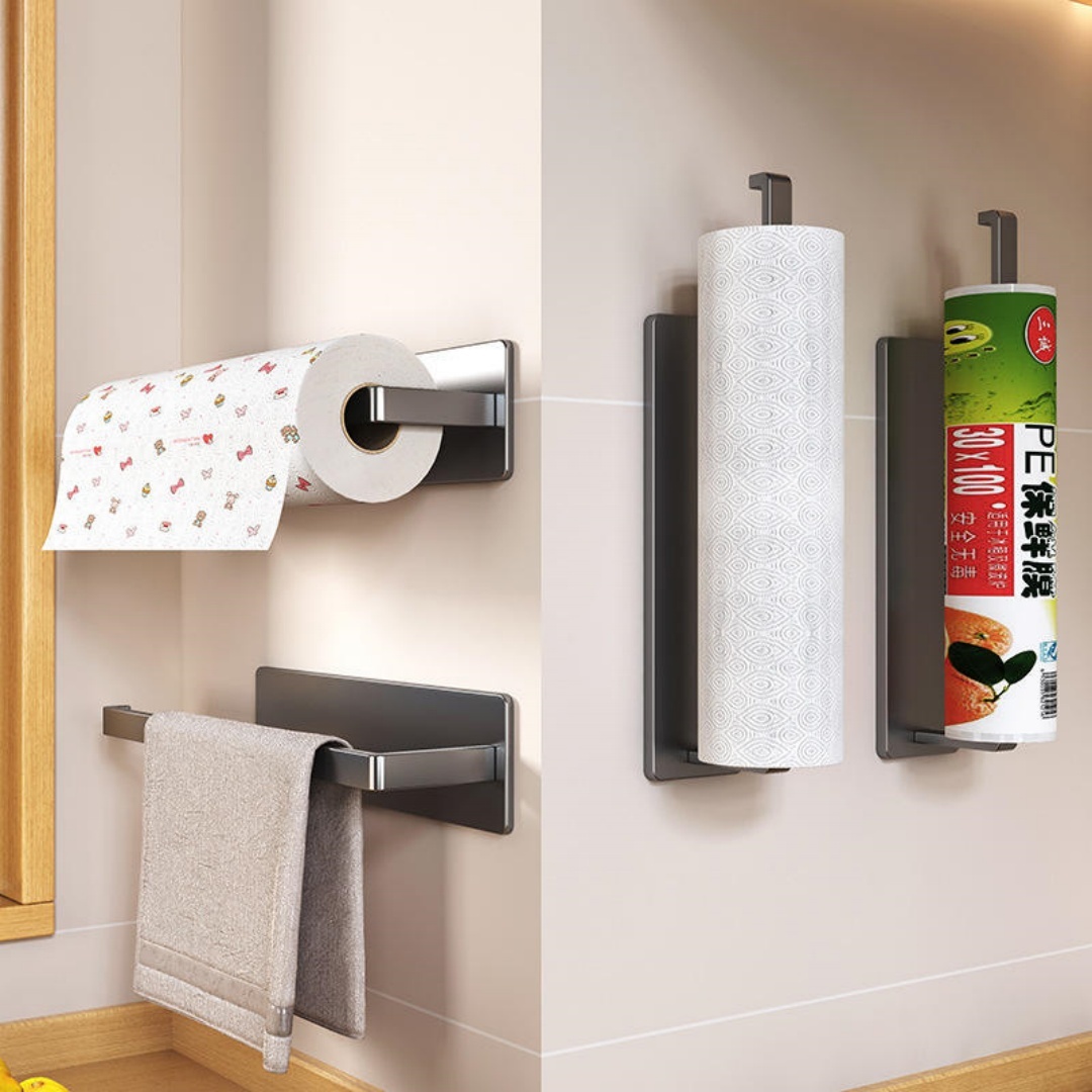 Wall-Mounted Tissue Paper Hold - đánh giá và giá Home Essentials Bathroom Rack