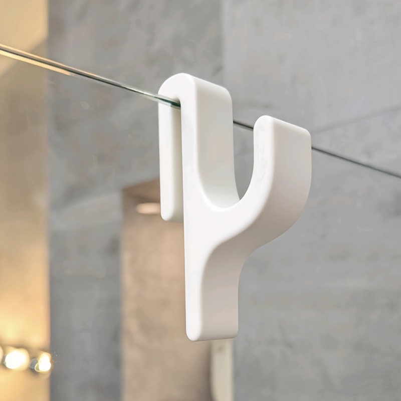 Set of 2Pcs White/2Pcs Black,  - đánh giá và giá Home Essentials Bathroom Rack
