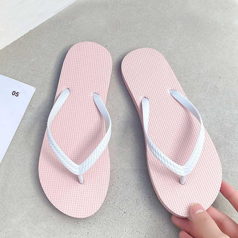 Women Flat Flip-flops Slippers - đánh giá và giá Home Outside Bathroom