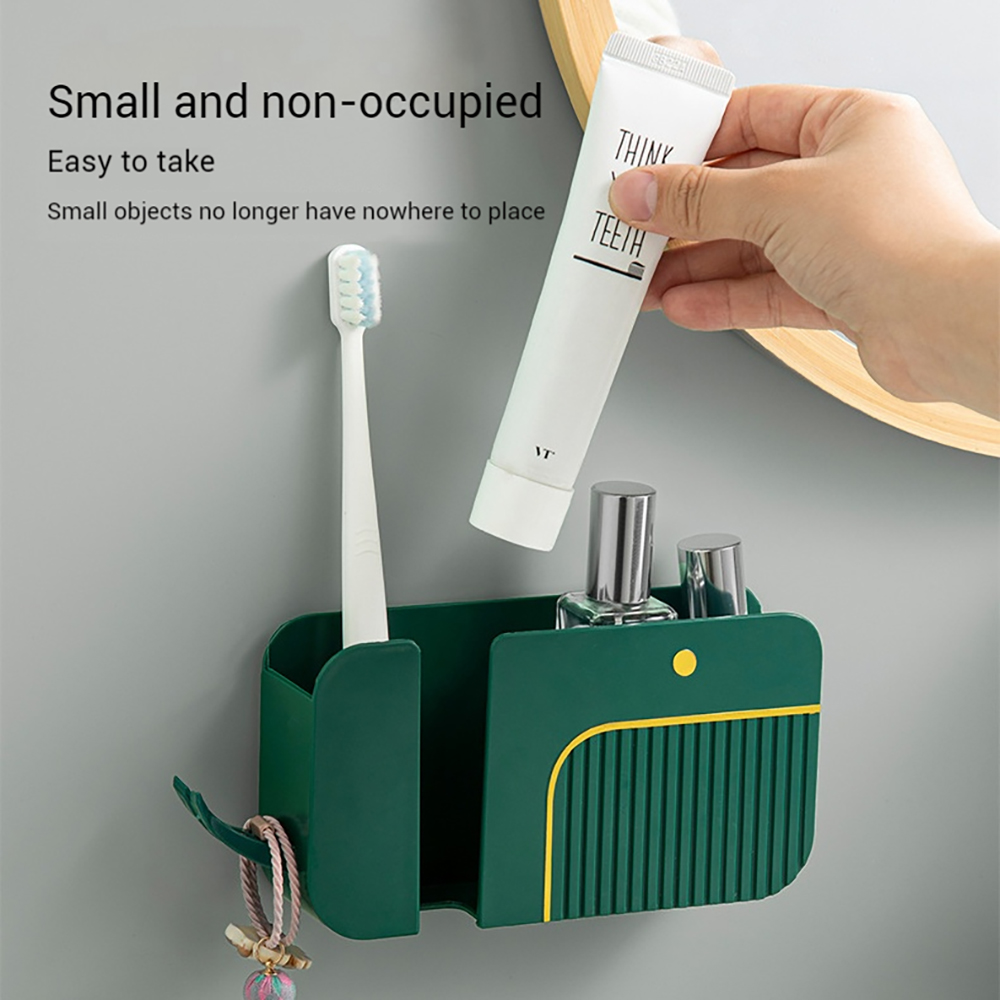 Punch-Free Retro Wall Storage  - đánh giá và giá Home Essentials Bathroom Rack