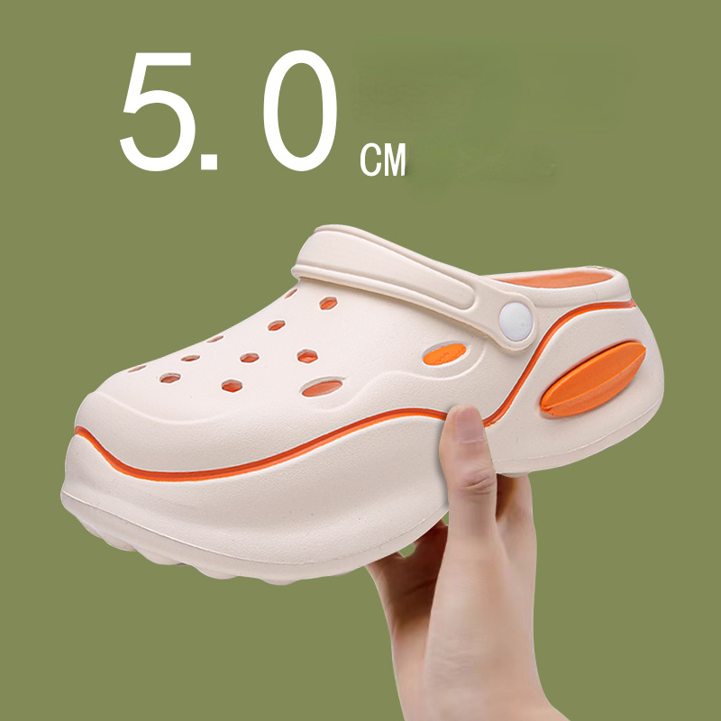 Summer Women Slippers 5cm Plat - đánh giá và giá Home Outside Bathroom