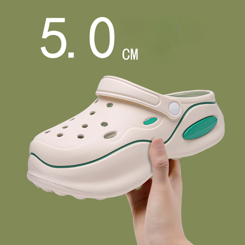 Summer Women Slippers 5cm Plat - đánh giá và giá Home Outside Bathroom