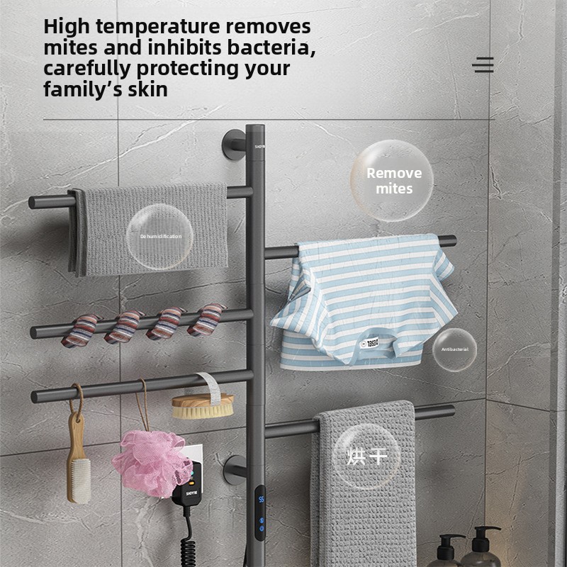Smart Rotating Electric Towel  - đánh giá và giá Towel Warmer Electric