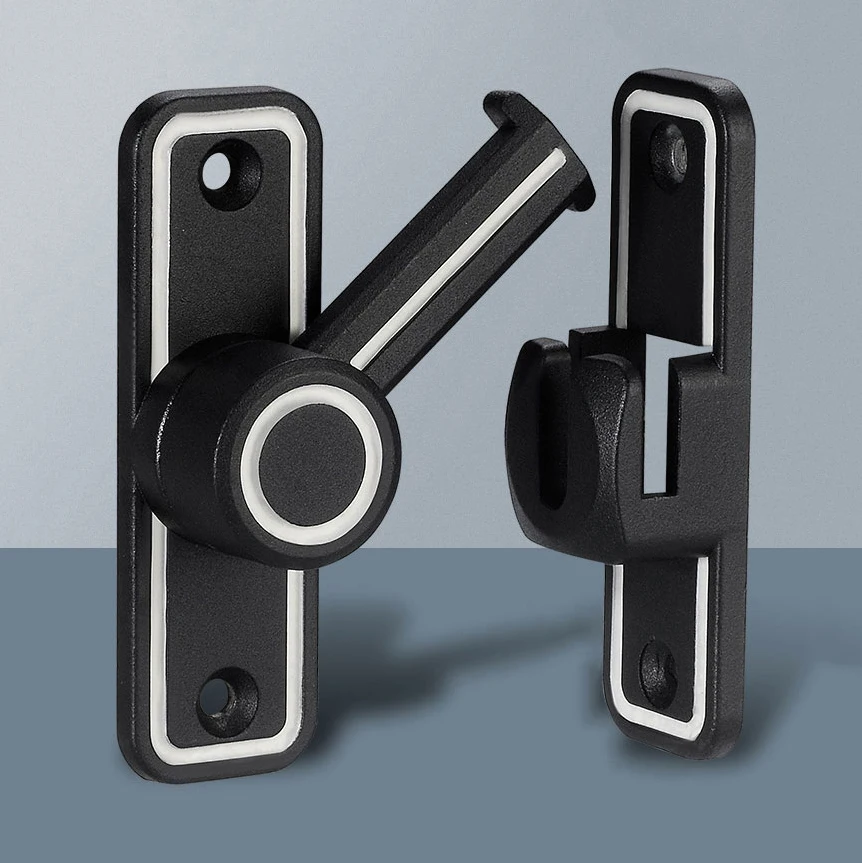 Black Luminous Barn Door Latch - đánh giá và giá Home Hardware Bathroom Accessories