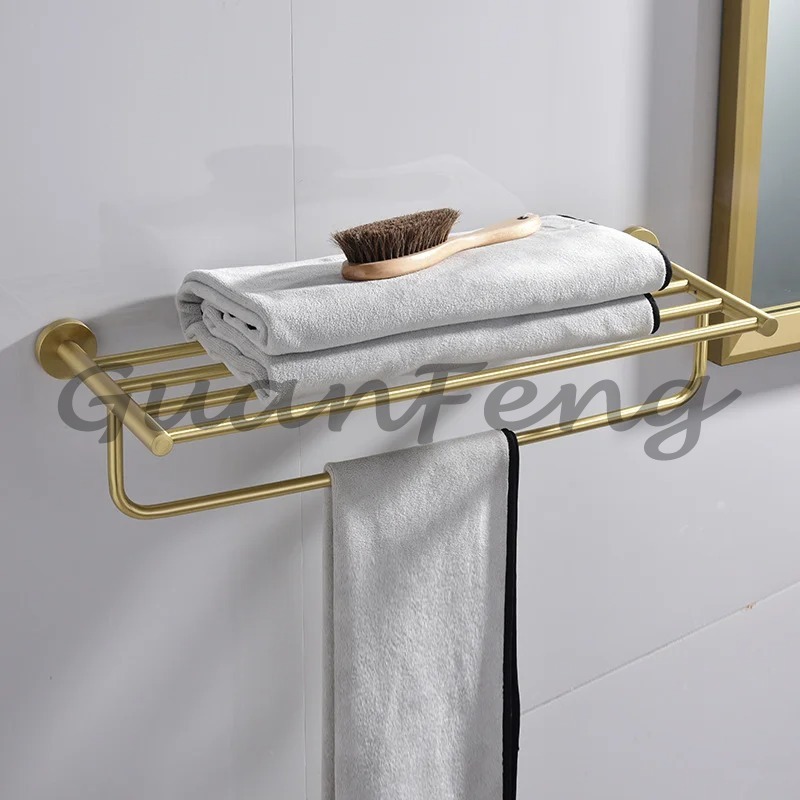 Luxury Brushed Gold 9 Pieces B - đánh giá và giá Home Hardware Bathroom Accessories