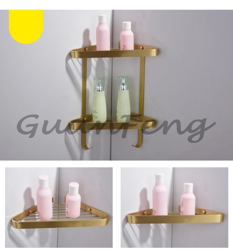 Luxury Brushed Gold 9 Pieces B - đánh giá và giá Home Hardware Bathroom Accessories