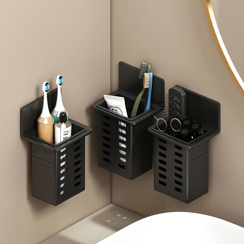 1/2/4-piece set of plastic wal - đánh giá và giá Home Essentials Bathroom Rack