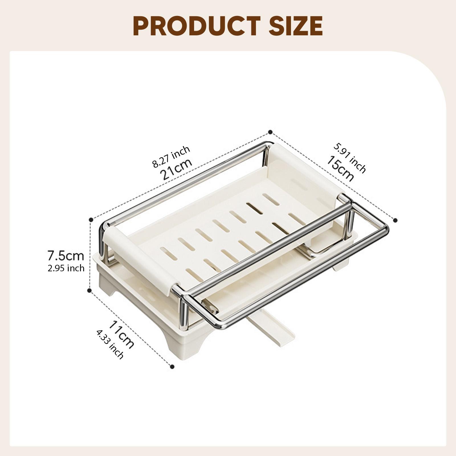 Sponge Holder for Kitchen Sink - đánh giá và giá Home Essentials Bathroom Rack