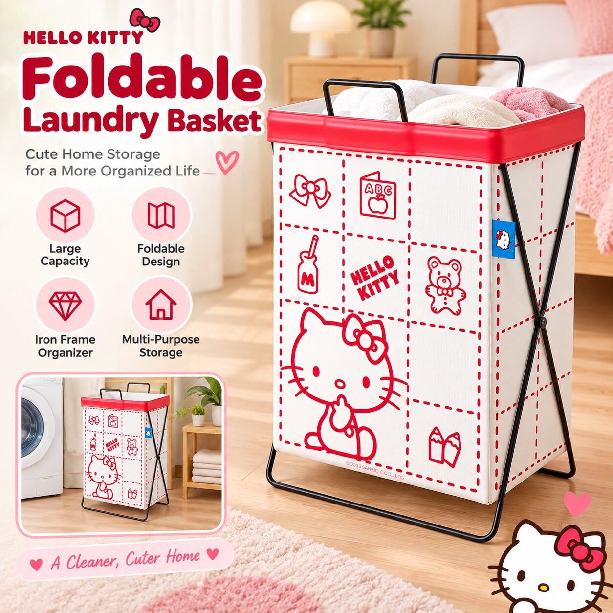 Cinnamoroll Kuromi Sanrio Stee - đánh giá và giá Home Edit Bathroom Organizer