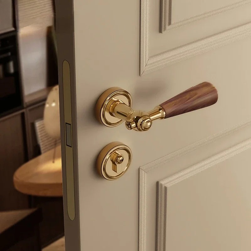 Walnut Wood Handle Zinc Alloy  - đánh giá và giá Home Hardware Bathroom Accessories