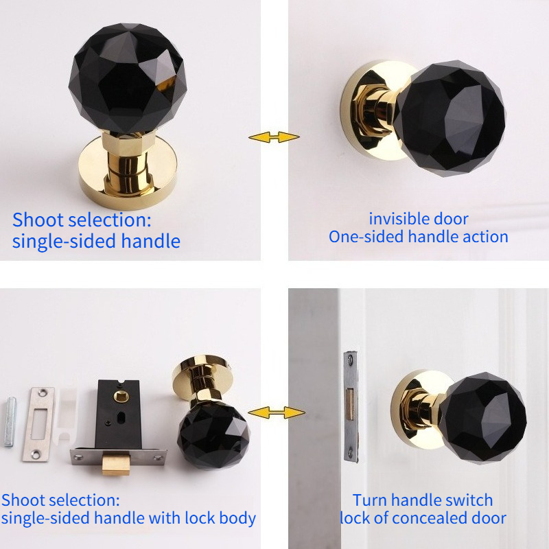 Crystal Glass Spherical Lock B - đánh giá và giá Home Hardware Bathroom Accessories