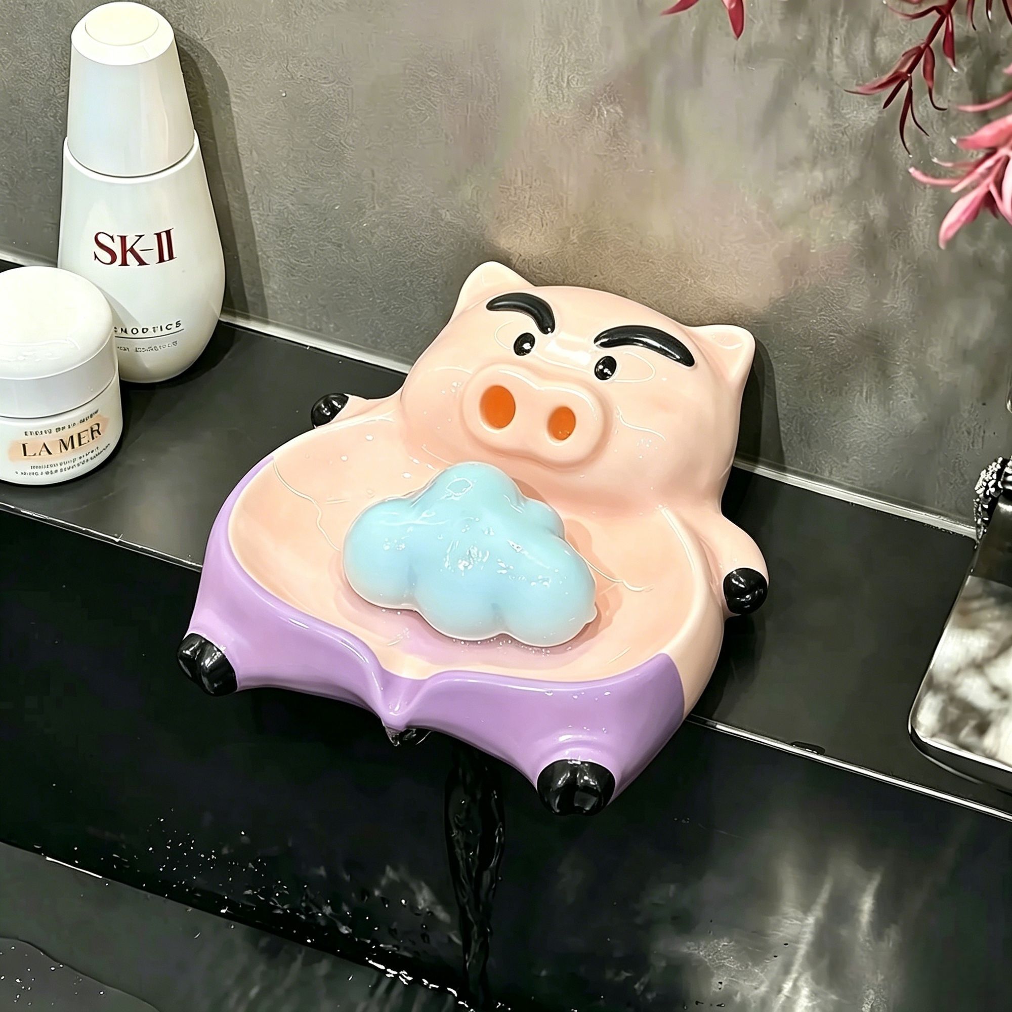 Cute Bo‑chan Soap Dish, Creati - đánh giá và giá Home Goods Bathroom Vanity