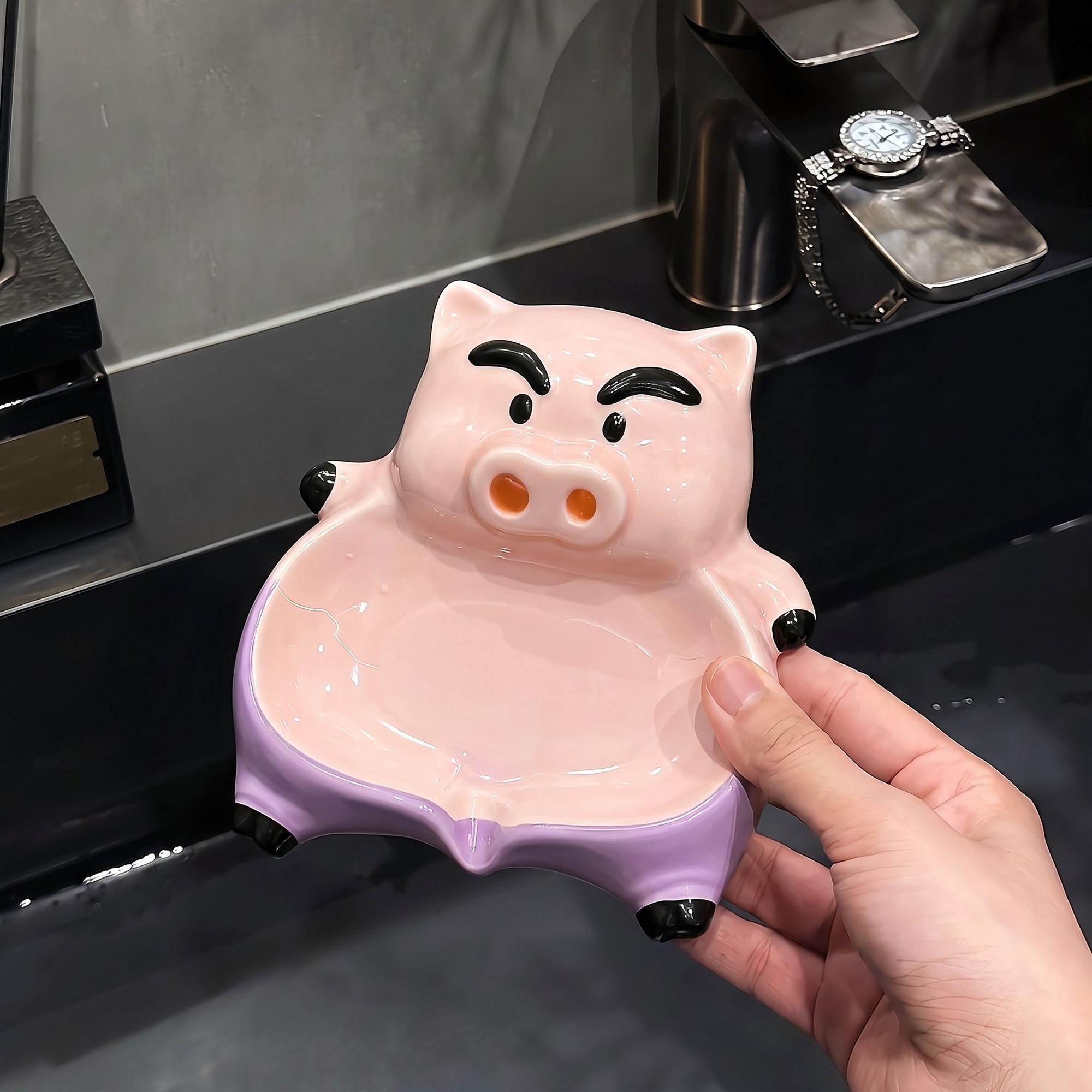 Cute Bo‑chan Soap Dish, Creati - đánh giá và giá Home Goods Bathroom Vanity