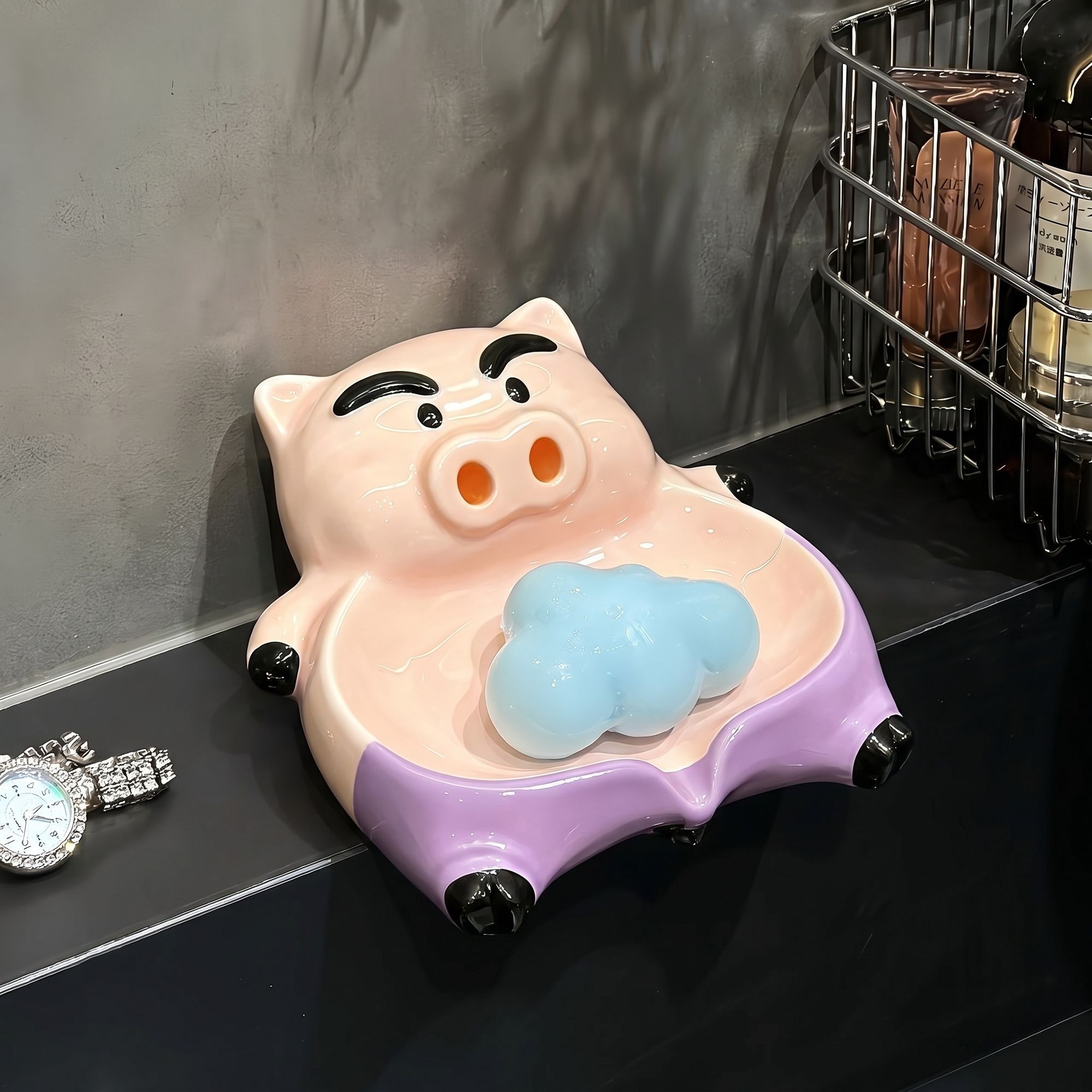 Cute Bo‑chan Soap Dish, Creati - đánh giá và giá Home Goods Bathroom Vanity